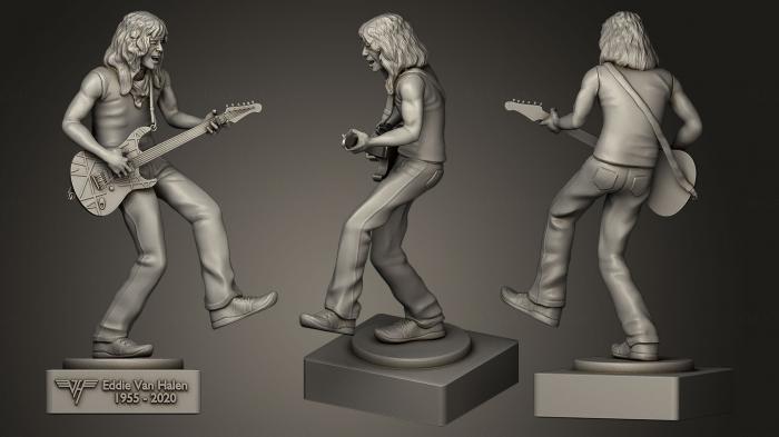 Statues of famous people (STKC_0024) 3D model for CNC machine